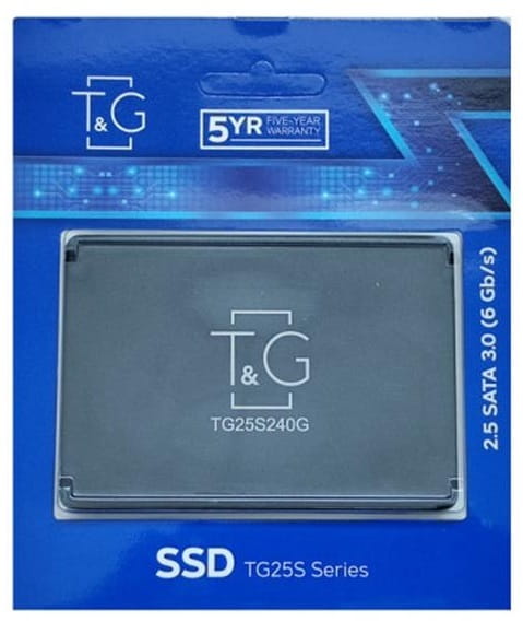 Накопитель SSD  240GB T&G 2.5" SATAIII 3D TLC (TG25S240G)