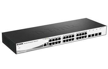 Коммутатор D-Link DGS-1210-28/ME 24x1G, 4xSFP