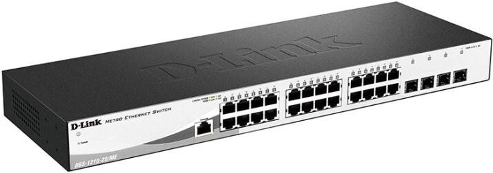 Комутатор D-Link DGS-1210-28/ME 24x1G, 4xSFP