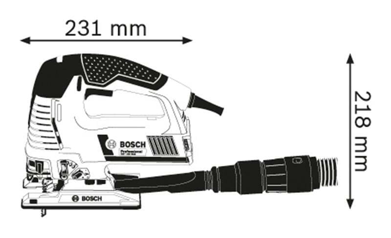 Лобзик Bosch GST 160 BCE (0601518000)