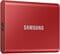 Фото - Накопичувач зовнішній SSD 2.5" USB 1.0TB Samsung T7 Red (MU-PC1T0R/WW) | click.ua