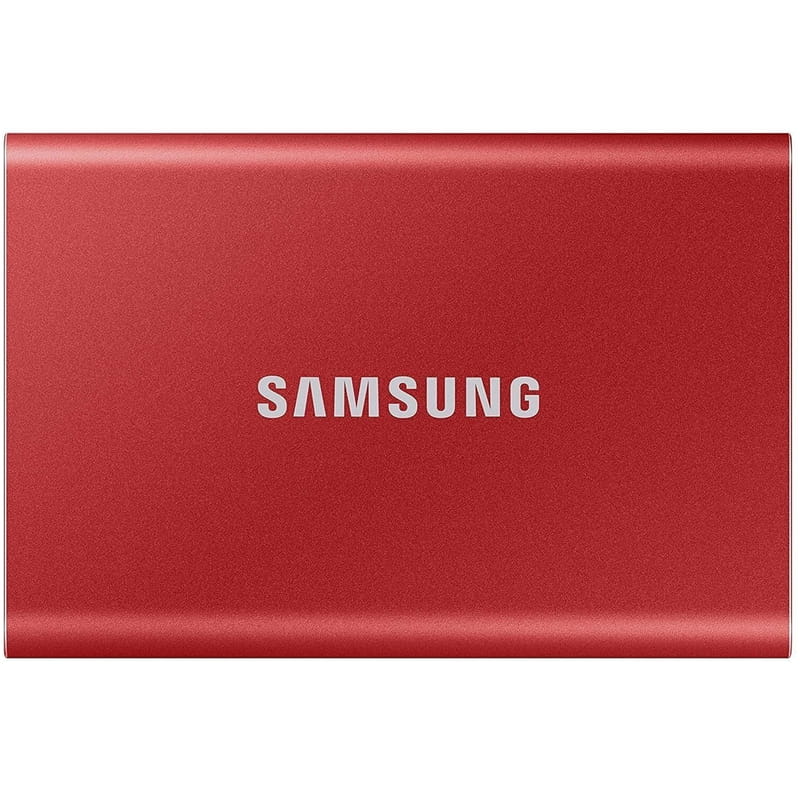 Накопитель внешний SSD 2.5" USB 2.0TB Samsung T7 Red (MU-PC2T0R/WW)