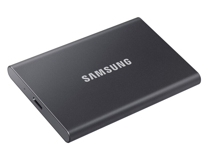 Накопичувач зовнішній SSD 1TB Samsung T7 Titan Gray (MU-PC1T0T/WW)