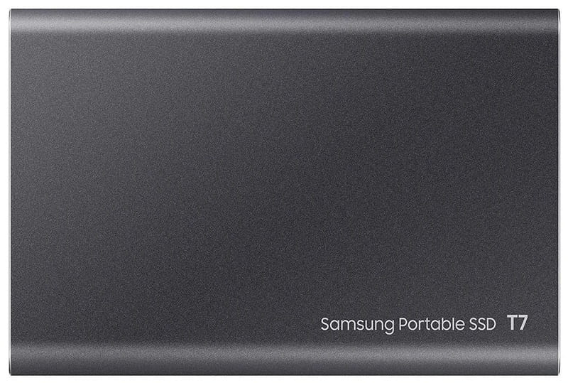 Накопичувач зовнішній SSD 2.5" USB 1.0TB Samsung T7 Titan Gray (MU-PC1T0T/WW)