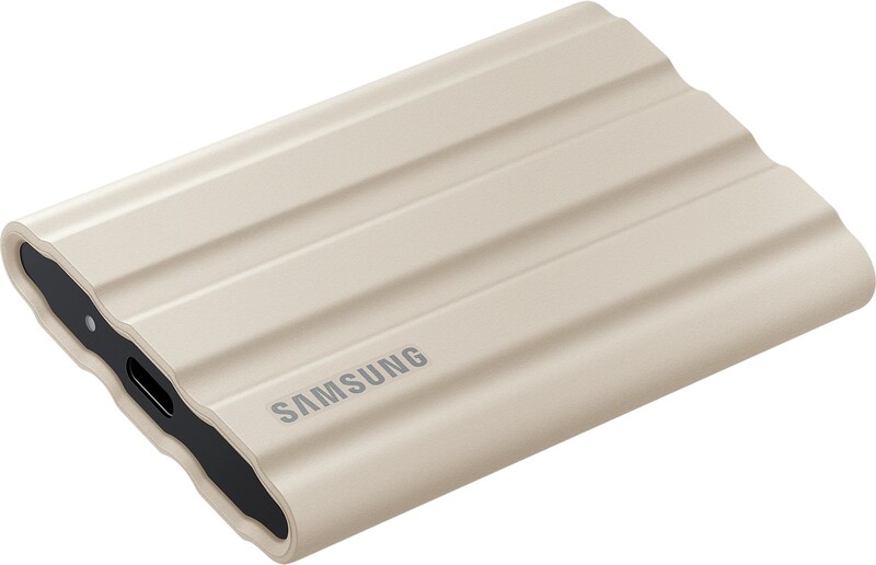 Накопитель внешний SSD 2TB Samsung T7 Shield Beige (MU-PE2T0K/EU)