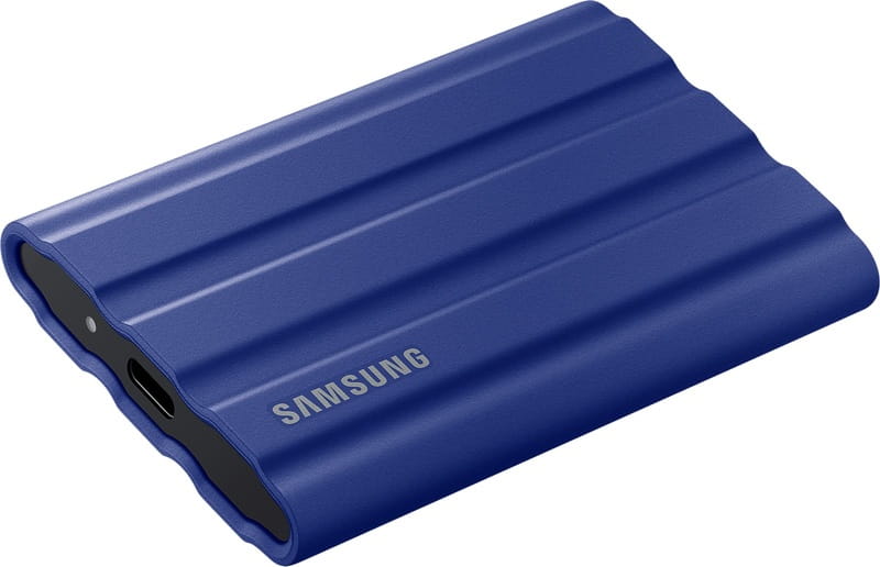 Накопитель внешний SSD 2.5" USB 2.0TB Samsung T7 Shield Blue (MU-PE2T0R/EU)