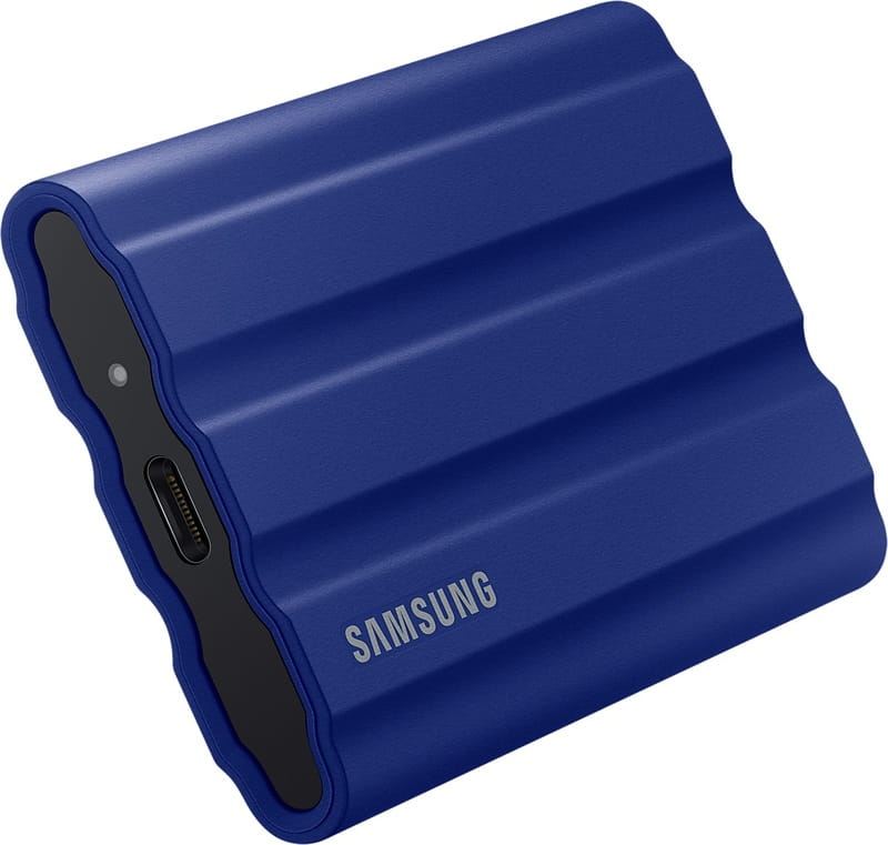 Накопитель внешний SSD 2.5" USB 2.0TB Samsung T7 Shield Blue (MU-PE2T0R/EU)