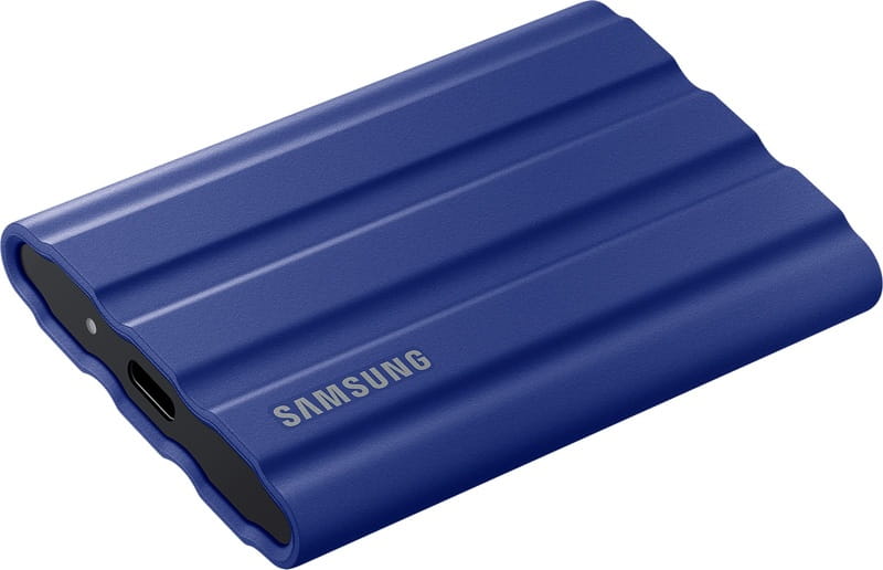 Накопитель внешний SSD 2.5" USB 1.0TB Samsung T7 Shield Blue (MU-PE1T0R/EU)
