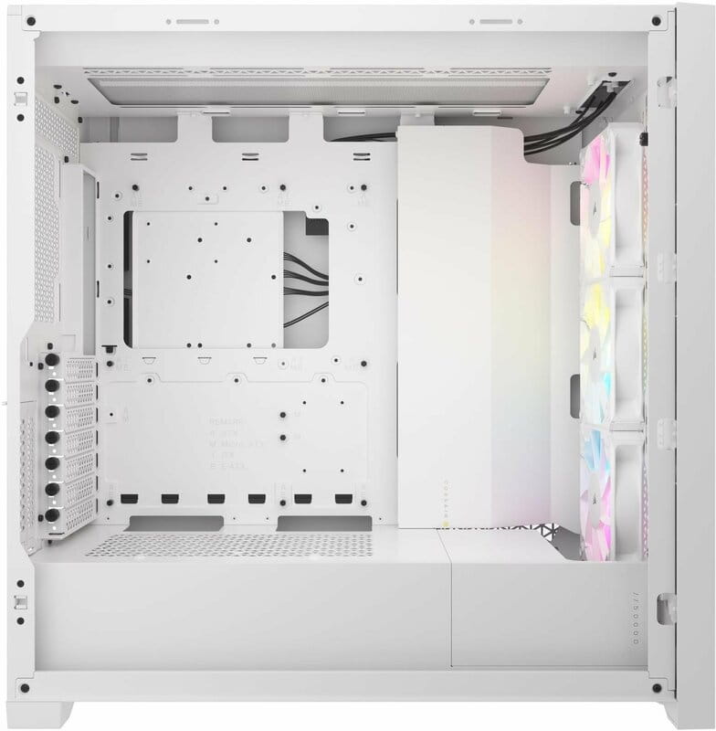 Корпус Corsair iCUE 5000D RGB AirFlow Tempered Glass White (CC-9011243-WW) без БП