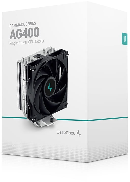 Кулер процессорный DeepCool AG400 (R-AG400-BKNNMN-G-1)