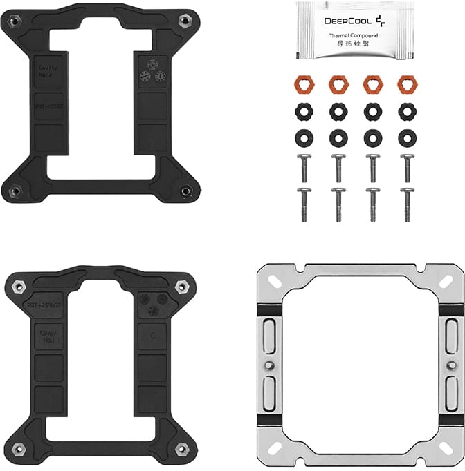 Кулер процессорный DeepCool AG400 (R-AG400-BKNNMN-G-1)