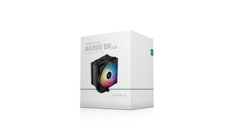 Кулер процесорний DeepCool AG500 BK ARGB (R-AG500-BKANMN-G-1)