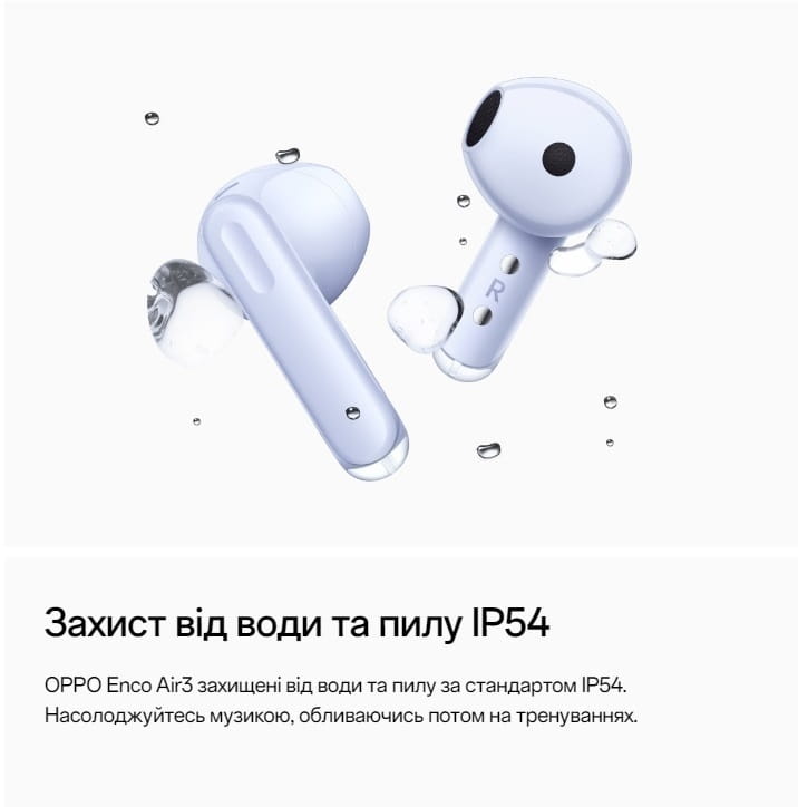 Bluetooth-гарнитура Oppo Enco Air3 Glaze White (OFETE31_White)