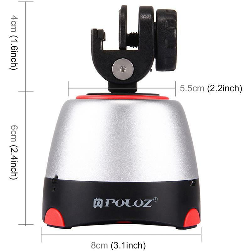 Головка для панорамної зйомки Puluz PU360R, червоний (PU360R)