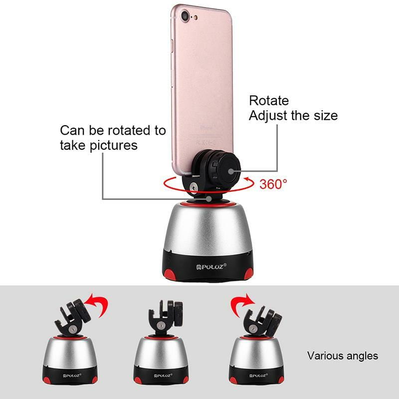 Головка для панорамної зйомки Puluz PU360R, червоний (PU360R)