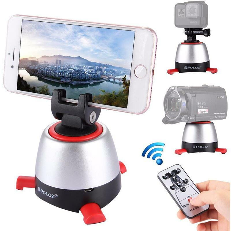 Головка для панорамної зйомки Puluz PU360R, червоний (PU360R)