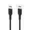 Фото - Кабель Belkin USB Type-C-USB Type-C, 1м Black (CAB003BT1MBK) | click.ua