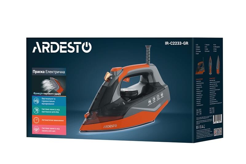 Утюг Ardesto IR-C2233-GR