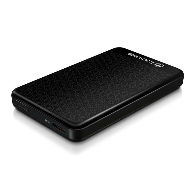 Зовнішній жорсткий диск 2.5" USB3.0 2.0TB Transcend Portable (TS2TSJ25A3K)