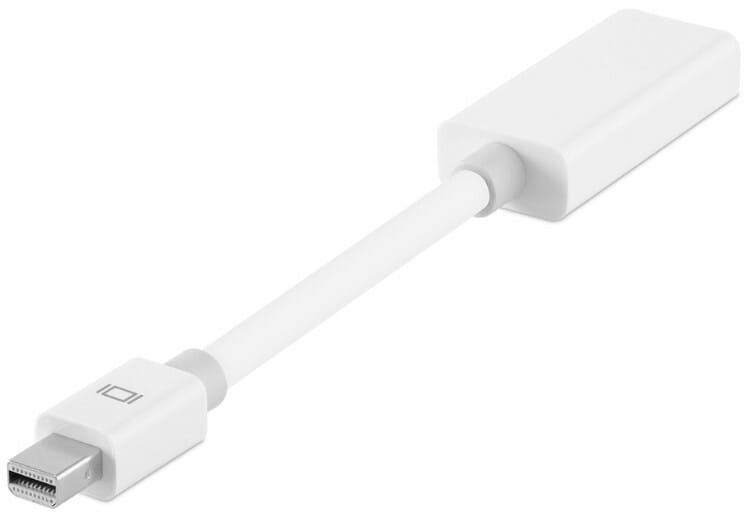 Адаптер Belkin mini DisplayPort - HDMI (M/F), 0.12 м, White (F2CD078DSAPL)