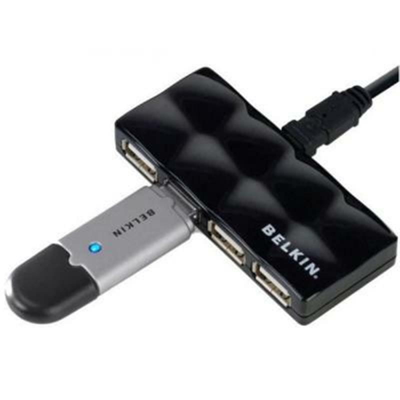 Концентратор USB2.0 Belkin Mobile Hub Black (F5U701cwBLK) 7хUSB2.0 + бп