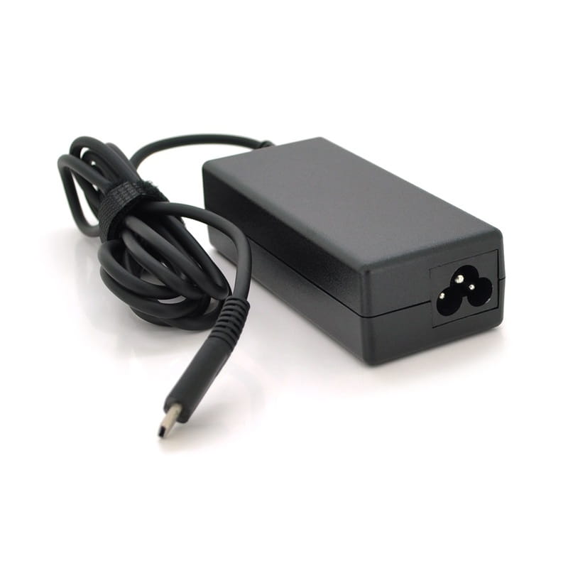 Блок питания Merlion для ноутбука HP 65W USB Type-C + каб.пит. (LHP65/Type-C/28343)