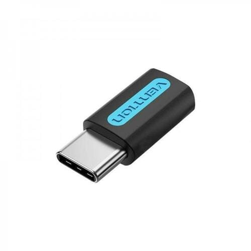 Фото - Кабель Vention Адаптер  USB Type-C - micro USB (M/F) Black  CDXB0 (CDXB0)