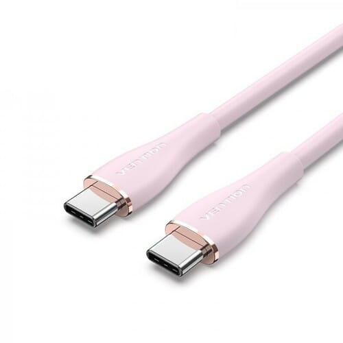 Фото - Кабель Vention   USB Type-C - USB Type-C (M/M), 1 м, Pink  TAWPF (TAWPF)