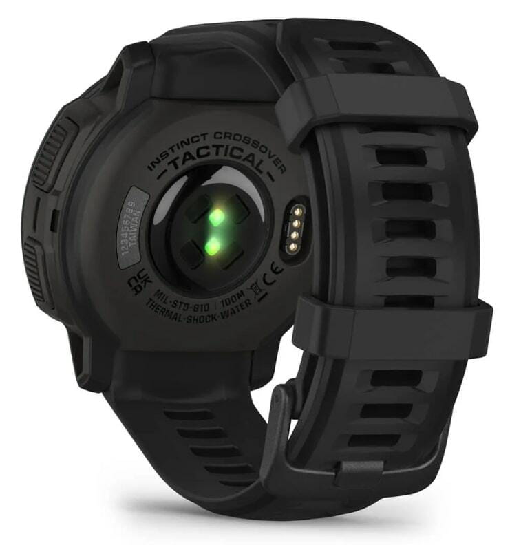 Смарт-годинник Garmin Instinct Crossover Solar Tactical Black (010-02730-00)