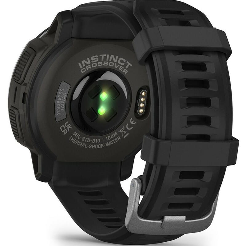 Смарт-годинник Garmin Instinct Crossover Solar Graphite (010-02730-01)