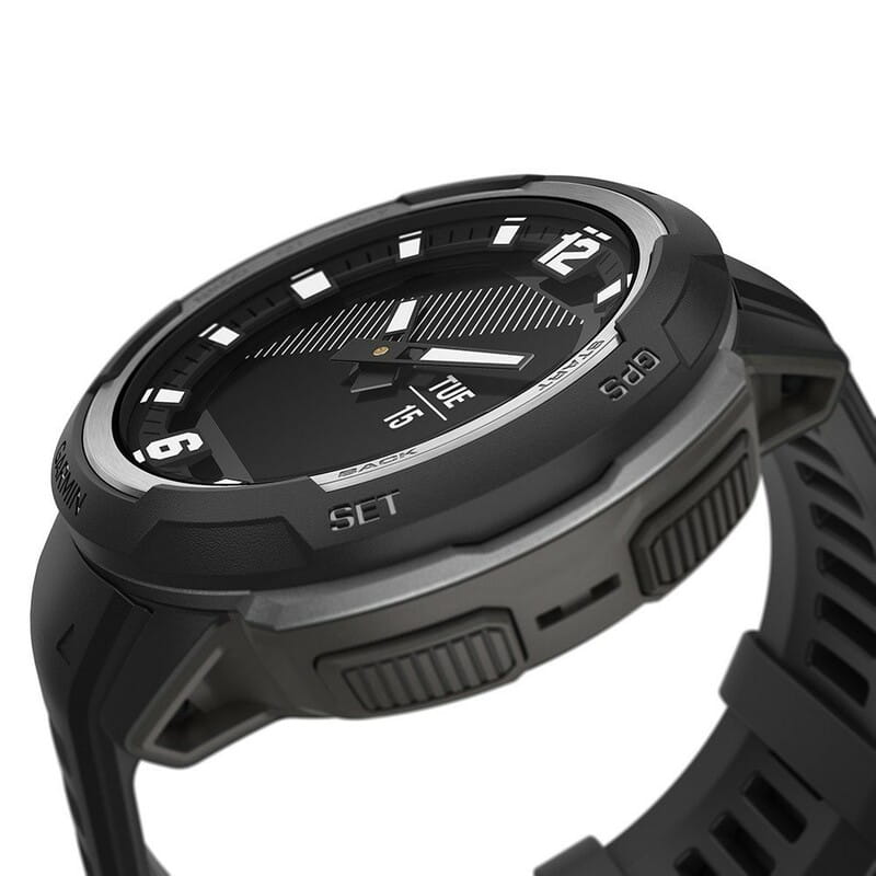 Смарт-годинник Garmin Instinct Crossover Solar Graphite (010-02730-01)
