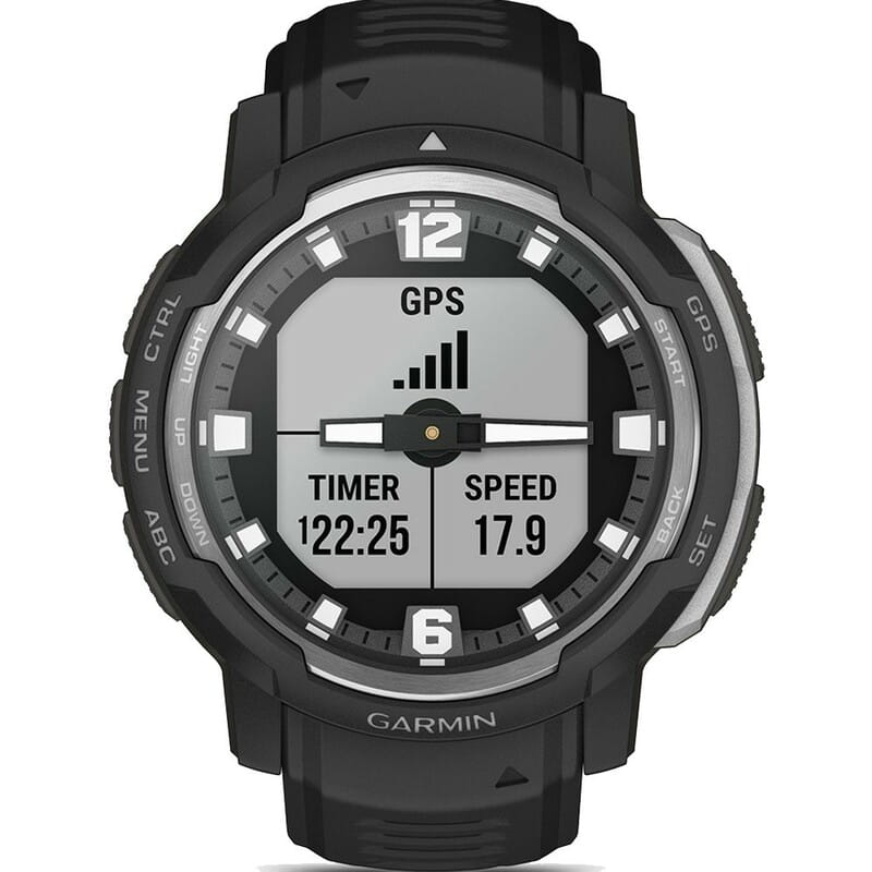 Смарт-годинник Garmin Instinct Crossover Solar Graphite (010-02730-01)