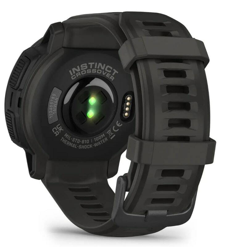 Смарт-годинник Garmin Instinct Crossover Solar Graphite (010-02730-01)