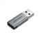 Фото - Адаптер Vention USB - USB Type-C V 3.0 (M/F) Gray (CDPH0) | click.ua