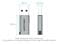 Фото - Адаптер Vention USB - USB Type-C V 3.0 (M/F) Gray (CDPH0) | click.ua