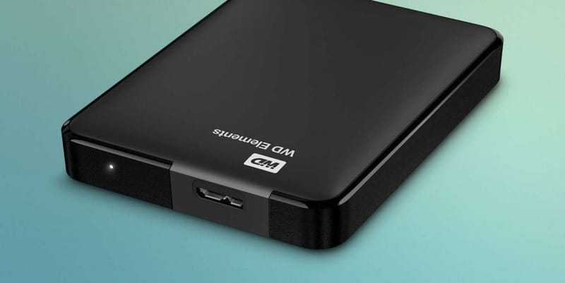 Внешний жесткий диск 2.5" USB 1.0Tb WD Elements Black (WDBUZG0010BBK-WESN)