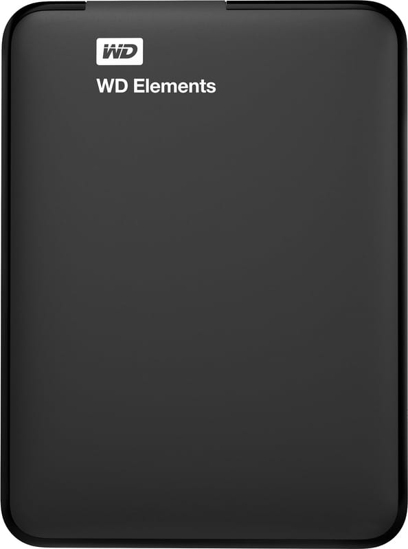 Внешний жесткий диск 2.5" USB 1.0Tb WD Elements Black (WDBUZG0010BBK-WESN)