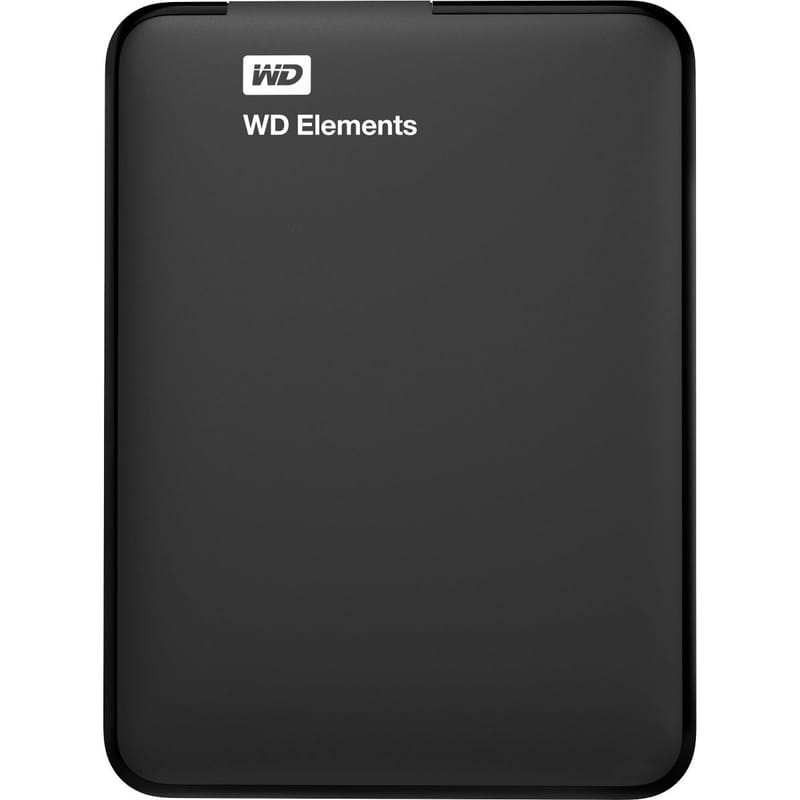Внешний жесткий диск 2.5" USB 1.0Tb WD Elements Black (WDBUZG0010BBK-WESN)