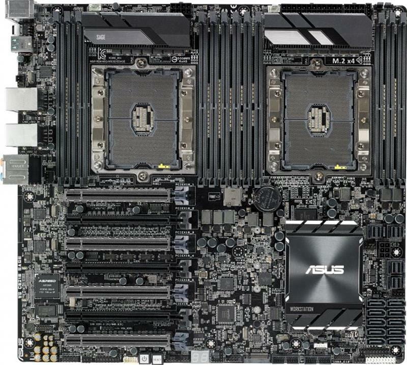 Материнська плата Asus WS C621E Sage BMC Socket 3647