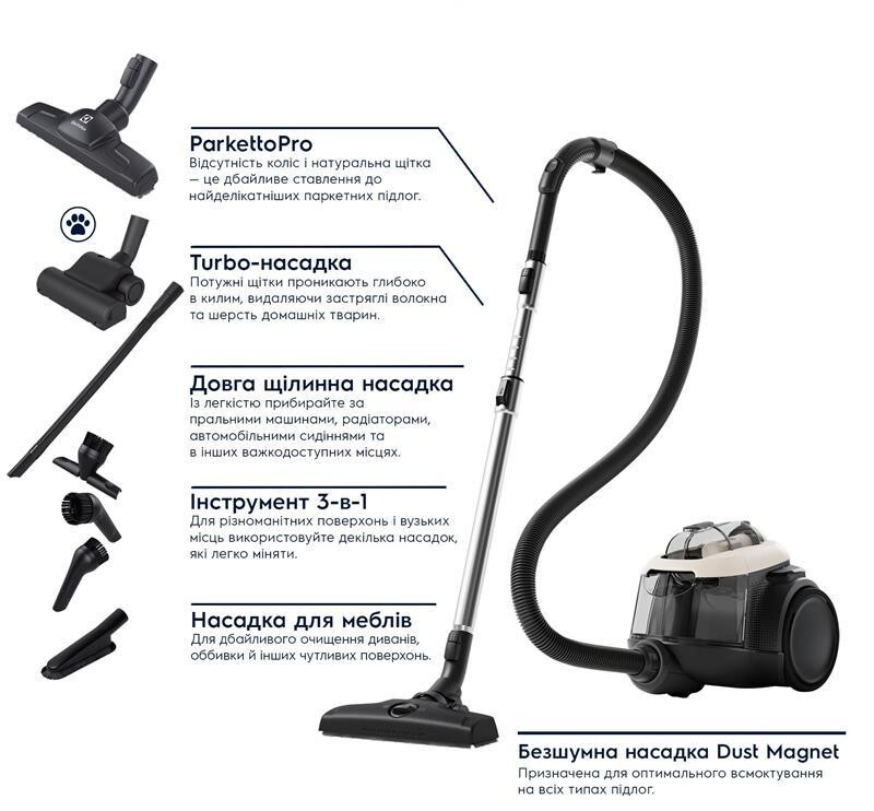 Пилосос Electrolux EL61H4SW