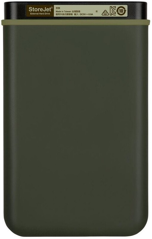 Внешний жесткий диск 2.5" USB 2.0TB Transcend StoreJet 25M3 Military Green Slim (TS2TSJ25M3G)
