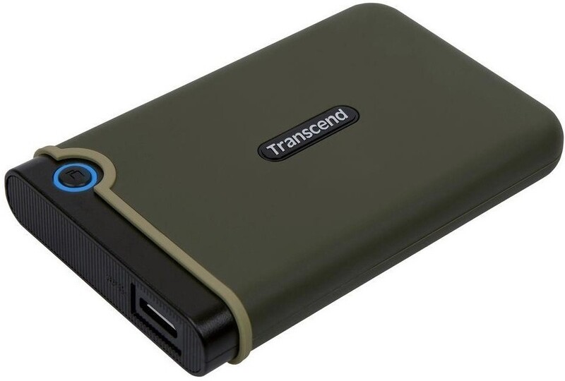 Внешний жесткий диск 2.5" USB 2.0TB Transcend StoreJet 25M3 Military Green Slim (TS2TSJ25M3G)