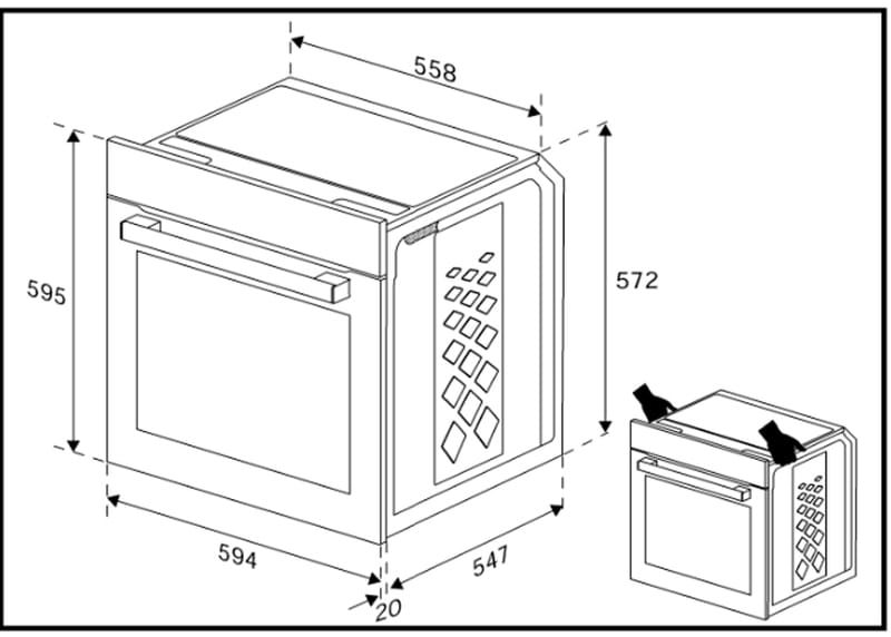 Духовой шкаф Beko BBIE13100XC