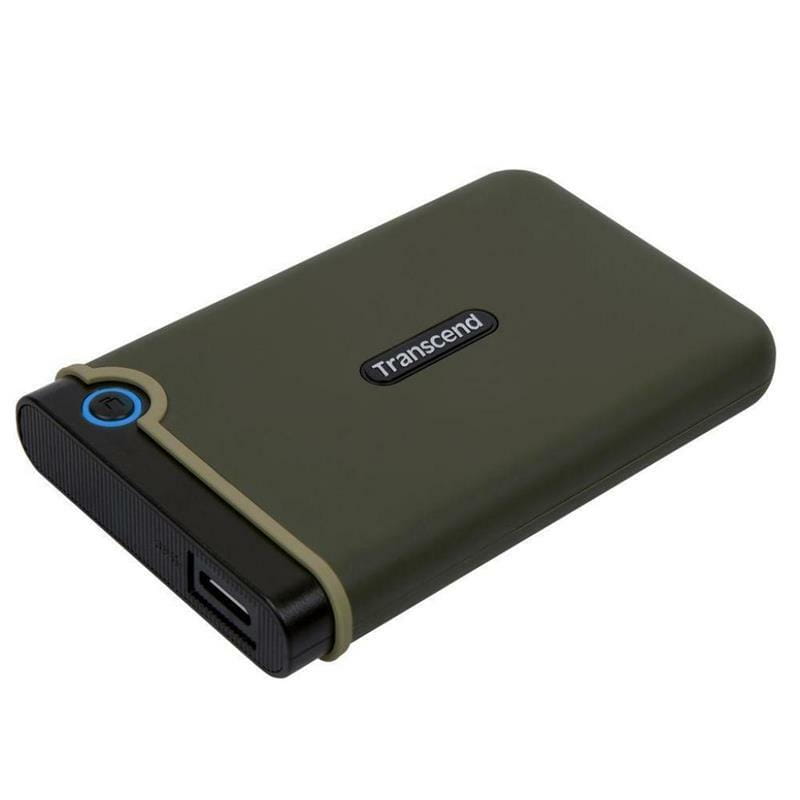 Внешний жесткий диск 2.5" USB 1.0TB Transcend StoreJet 25M3 Military Green Slim (TS1TSJ25M3G)
