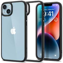 Чeхол-накладка Spigen Ultra Hybrid для Apple iPhone 14 Matte Black (ACS05041)