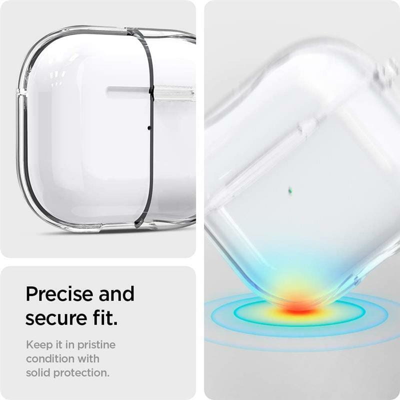 Чохол Spigen Ultra Hybrid для Apple AirPods3 Crystal Clear (ASD01981)