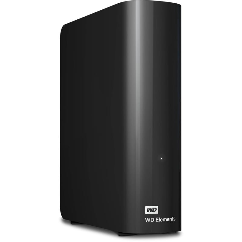 Внешний жесткий диск 3.5" USB 8.0TB WD Elements Desktop Black (WDBWLG0080HBK-EESN)