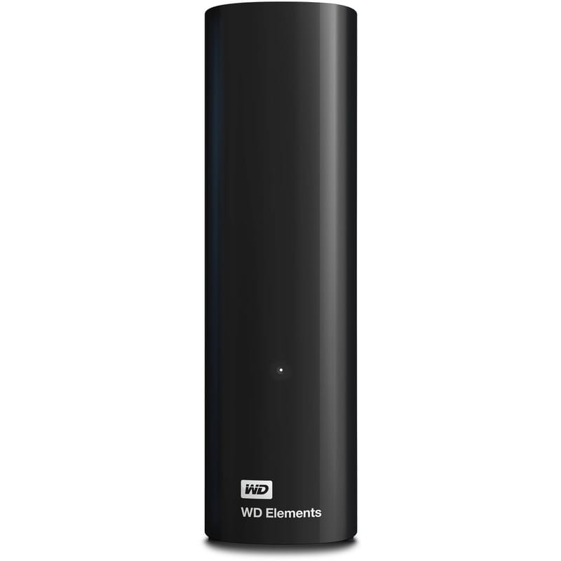 Внешний жесткий диск 3.5" USB 8.0TB WD Elements Desktop Black (WDBWLG0080HBK-EESN)