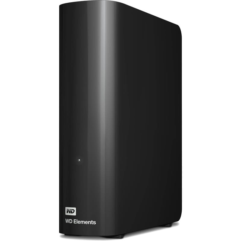 Внешний жесткий диск 3.5" USB 8.0TB WD Elements Desktop Black (WDBWLG0080HBK-EESN)