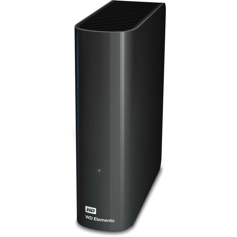 Внешний жесткий диск 3.5" USB 8.0TB WD Elements Desktop Black (WDBWLG0080HBK-EESN)